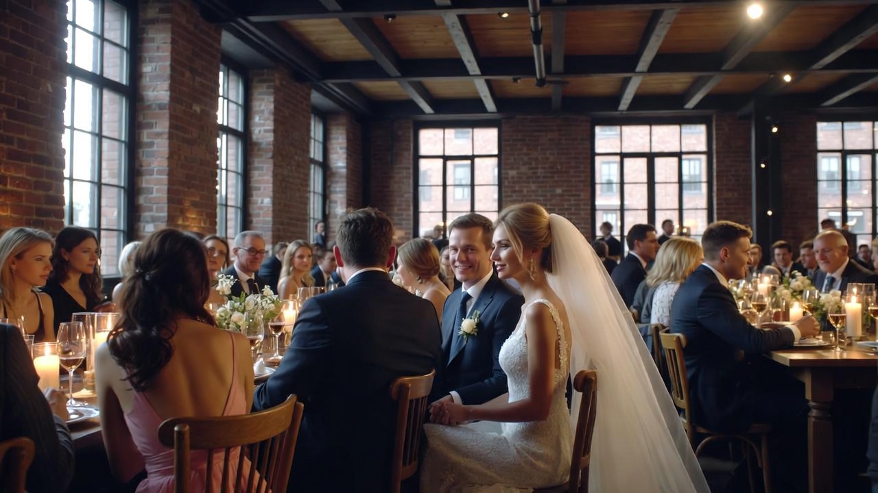 Свадьба в лофте в центре Москвы